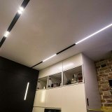 Потолки на кухне со световыми
